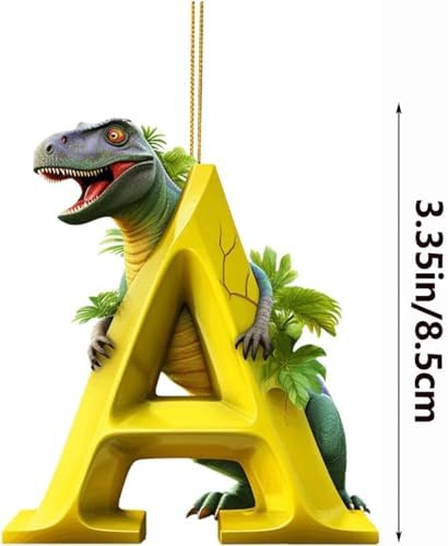 Christmas Dinosaur Cartoon Pendant Set