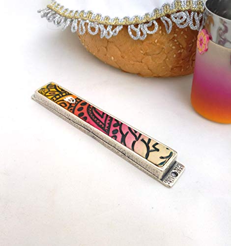 Handmade Modern Art Mezuzah Case Made in Israel