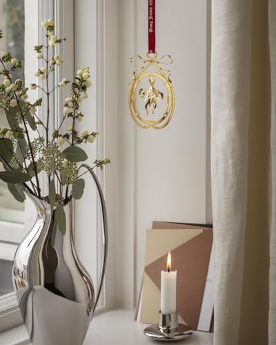 2024 Christmas Mobile Ornament 18kt Gold-Plated Brass