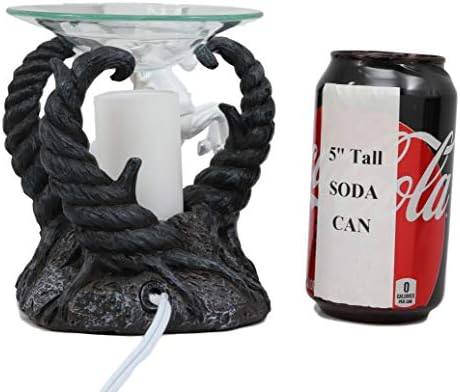 Ebros Fantasy White Unicorn Oil Burner Statue