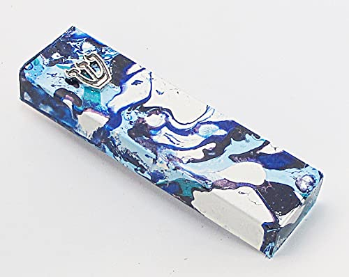 Marbled Mezuzah Case A154 1