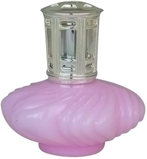 Sophias Mini Pink Swirl Glass Fragrance Lamp