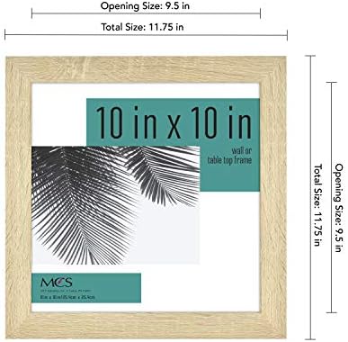 MCS Studio Gallery 10x10 Wall Tabletop Frame 4-Pack