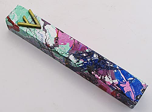 Marbled Mezuzah Case - A014 1