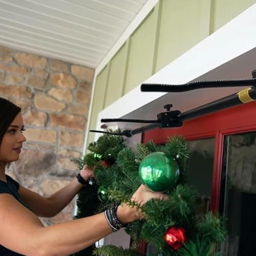 Adjustable Double Door Christmas Decoration Hanger No Tools Needed