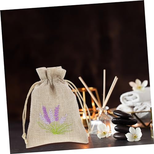 10pcs Lavender Scent Sachets for Closet and Flower Storage