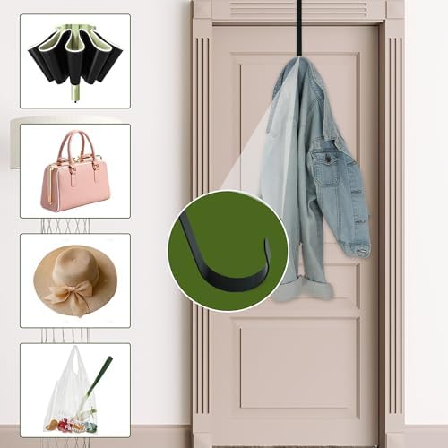 Nirohee Black Wreath Hanger for Front Door