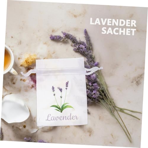 50PCS Empty Drawstring Sachet Bags for Lavender Tea