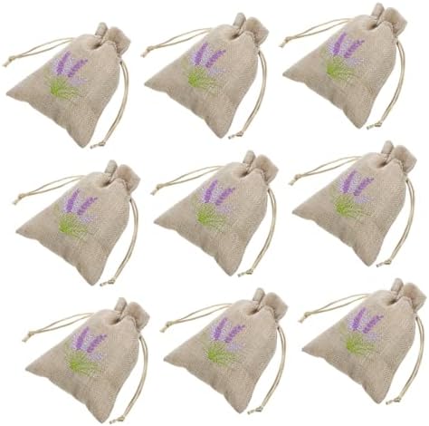 10pcs Lavender Scent Sachets for Closet and Flower Storage