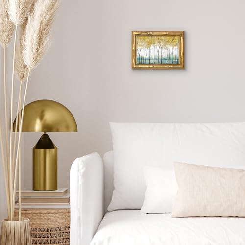 Americanflat 4x6 Bamboo Frame with Gold Finish