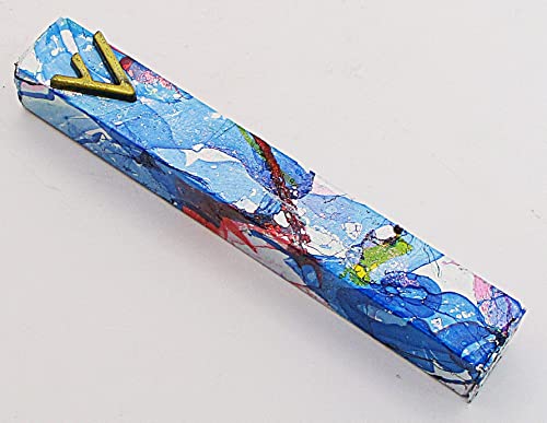 Marbled Mezuzah Case A096