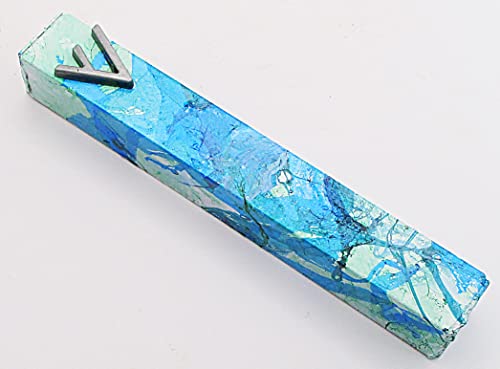 Marbled Mezuzah Case A015