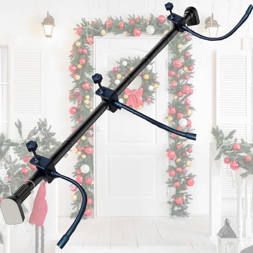 Adjustable Heavy-Duty Garland Hanger for Doors