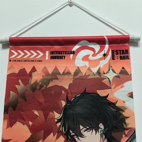 March 7th Arlan Star Rail Hanging Poster Scroll Art Decor