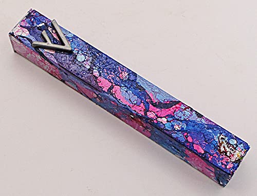 Marbled Mezuzah Case A098