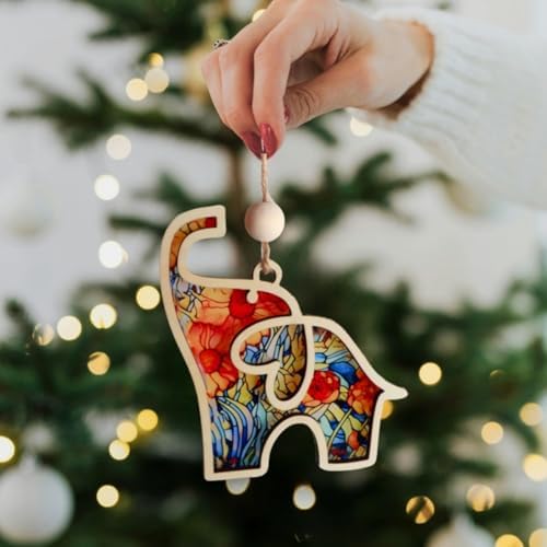 Friendship Elephant Ornament with Gift Card