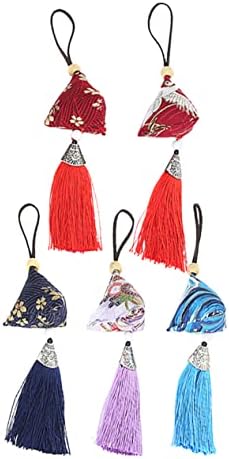 5pcs Handmade Scented Omamori Pendants for Blessing Loved Ones