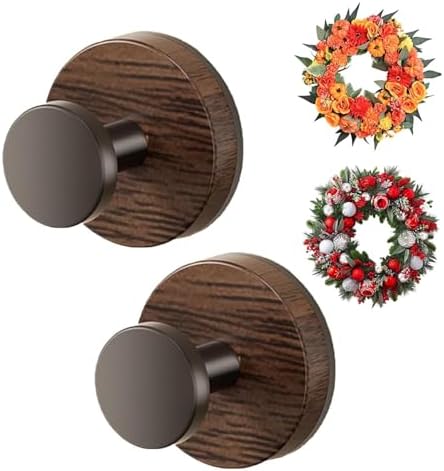 Linwnil Suction Cup Wreath Holder for Windows