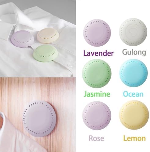 AOIROE Button Round Cotton Scent Bags for Home Fragrance