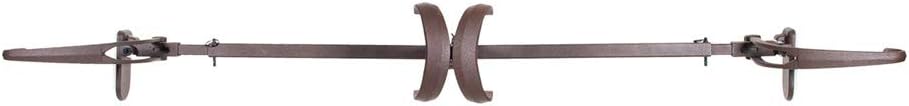 Front Door Garland Hanger - Adjustable Heavy Duty Cast Iron Wreath Holder