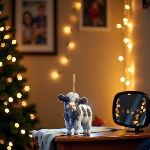 Cute Cartoon Cow Hanging Ornament Decor