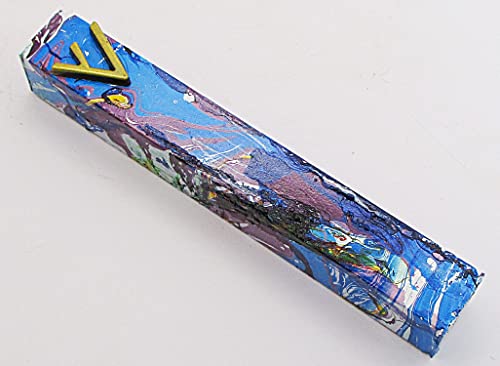 Marbled Mezuzah Case A026