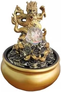 GRFIT Tabletop Fountain Decor Indoor Water Feature