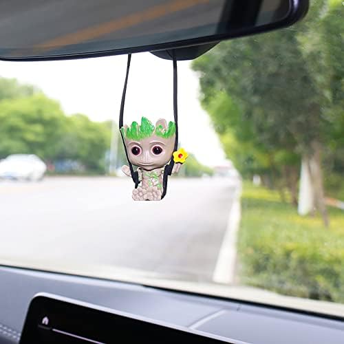 Car Hanging Ornament with Little Tree Man Design