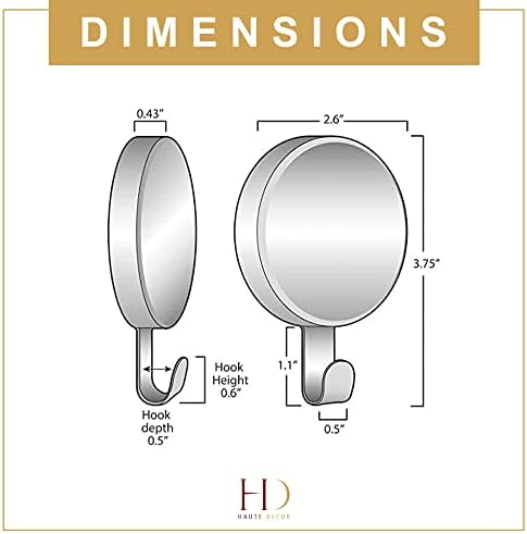 Haute Decor Attract Magnetic Wreath Hanger - Set of 2