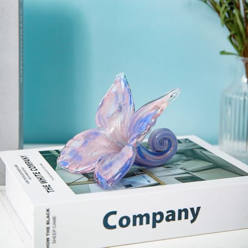 Handmade Glass Flower Pendant Decor for Home Garden Windows