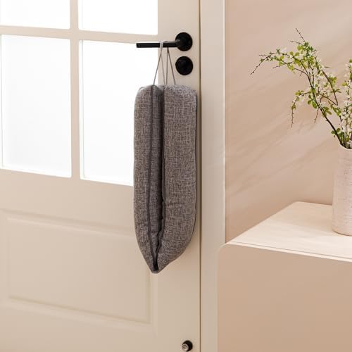 Sunolga 38 Inch Linen Draft Stopper with Removable Cover