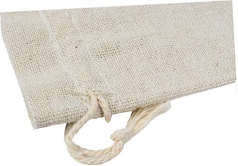 SOIMISS 4 Pack Cotton Tea Storage Bags Travel Toiletry Sachets