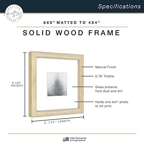 MCS Master Co 8x8 Gallery Wood Frame Natural 1-Pack