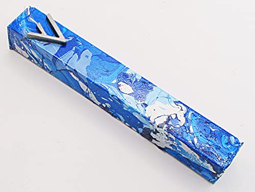 Marbled Mezuzah Case A058