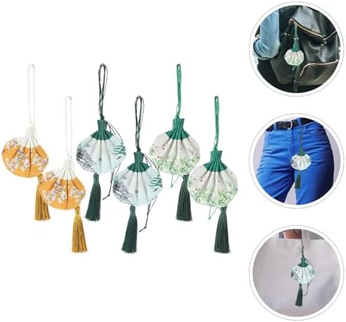 LUOZZY 6Pcs Empty Sachet Bags Decorative Gift Pouch with Tassel