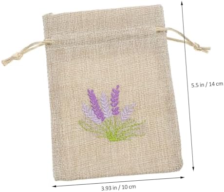 TOGEVAL 10pcs Empty Sachet Bags for Dried Flowers and Perfume