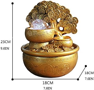 SUNESA Tabletop Fountain Money Tree Decor for Home Office