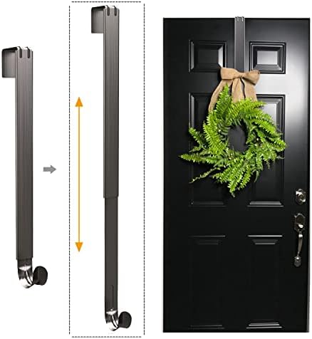 Adjustable Wreath Hanger for Door 20lbs Capacity
