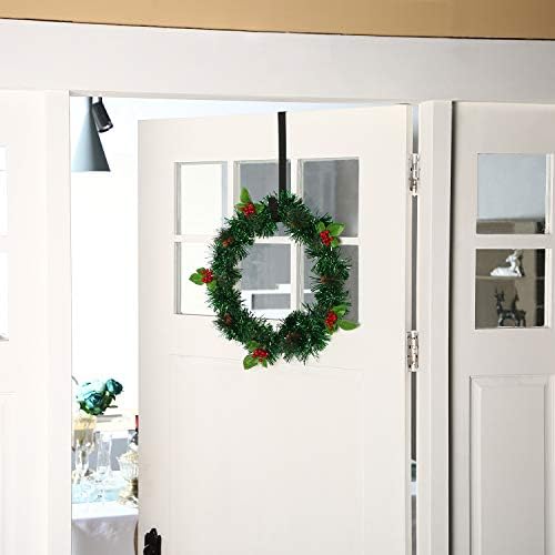 Zhehao 3 Piece Christmas Decor Metal Wreath Hangers