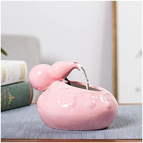 Mini Ceramic Waterfall Tabletop Fountain for Home and Office