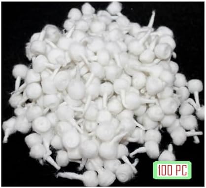 IS4A Natural Cotton Wicks for Diya and Home Decoration
