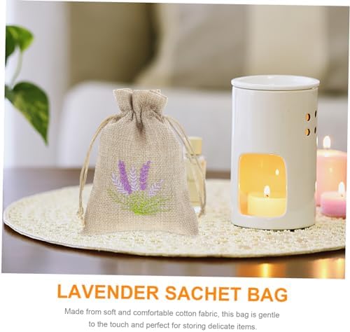 TOGEVAL 10pcs Empty Sachet Bags for Dried Flowers and Perfume