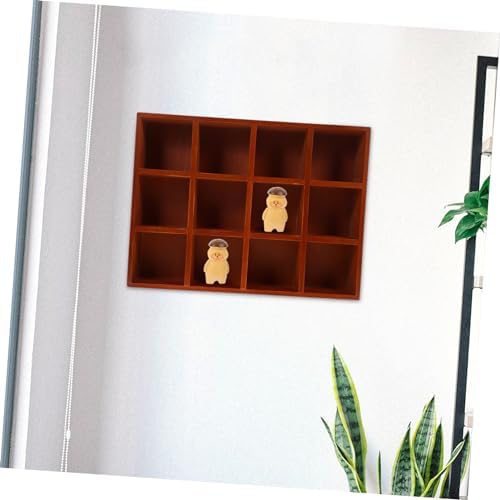 Zerodeko Floating Cube Storage Shelf for Small Statues and Collectibles