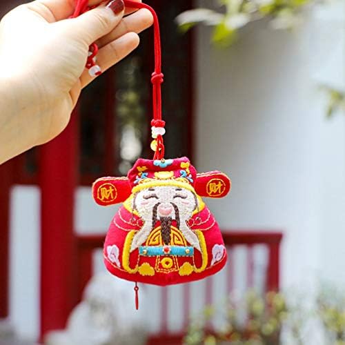 Totority 1pc Chinese Style Feng Shui Sachet Bag Hanging Ornament