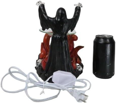 Ebros Fantasy Dark Grim Reaper Oil Burner Sculpture