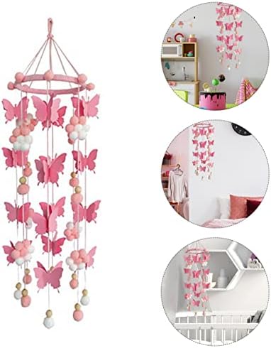 1pc Home Kids Plush Wall Hanging Butterfly Decoration