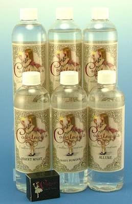 Courtneys Candles 16 Oz Fragrance Lamp Oil Gift Pack and Wick