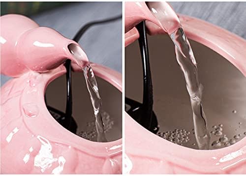Mini Ceramic Waterfall Tabletop Fountain for Home and Office