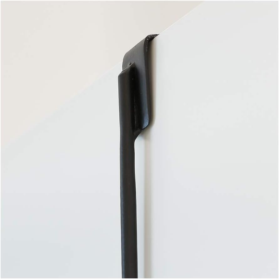 Jemeni 16 Inch Wreath Hanger 2 Pack Matte Black Wrought Iron