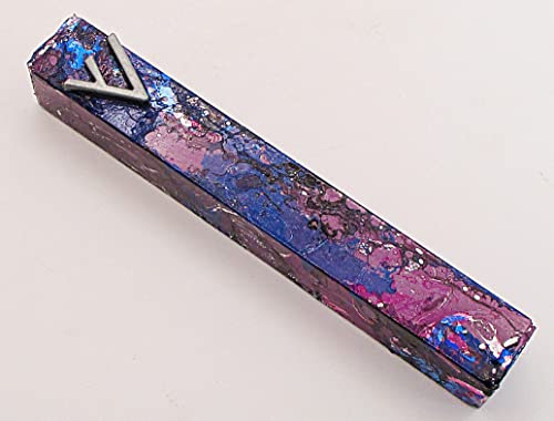 Marbled Mezuzah Case A081